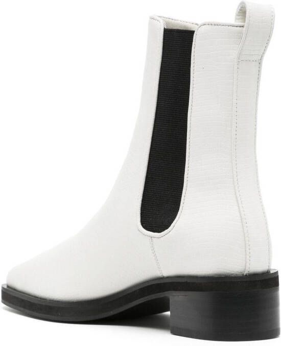 Senso Milan two-tone ankle boots White