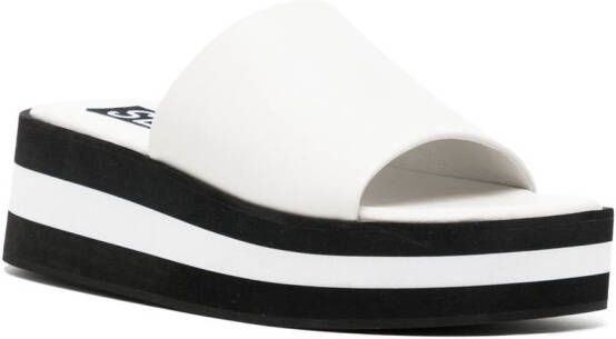 Senso Morgan platform sandals White