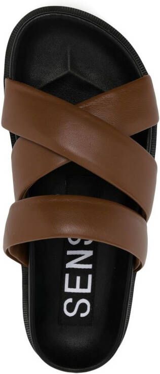 Senso Nico leather sandals Brown