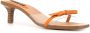 Senso Nori 50mm bow-strap sandals Orange - Thumbnail 2