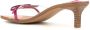 Senso Nori 50mm bow-strap sandals Purple - Thumbnail 3
