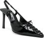 Senso Oka 75mm slingback leather pumps Black - Thumbnail 2