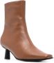 Senso Orly heeled leather boots Brown - Thumbnail 2