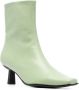 Senso Orly heeled leather boots Green - Thumbnail 2