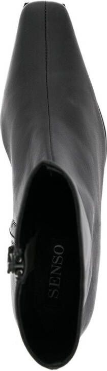 Senso Orly kid leather boots Black