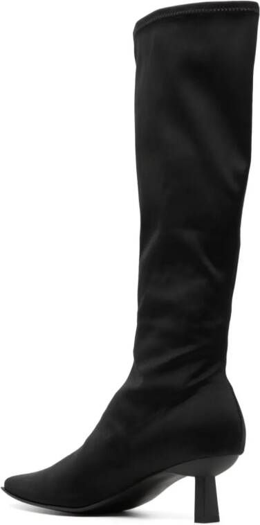 Senso Otis 60mm knee-high boots Black