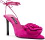 Senso Ottilie 90mm suede lace-up sandals Pink - Thumbnail 2