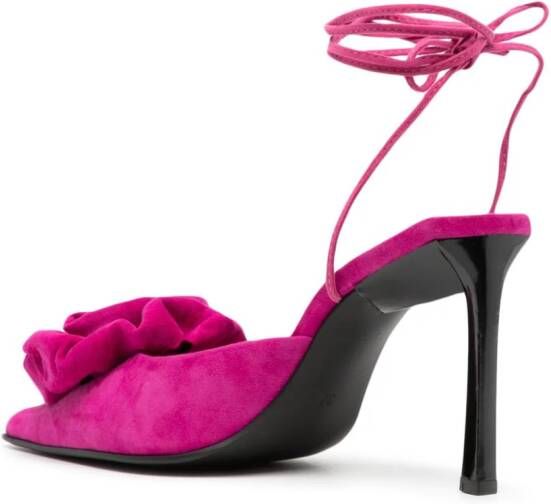 Senso Ottilie 90mm suede lace-up sandals Pink