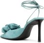 Senso Ottilie 95mm suede lace-up sandals Blue - Thumbnail 3