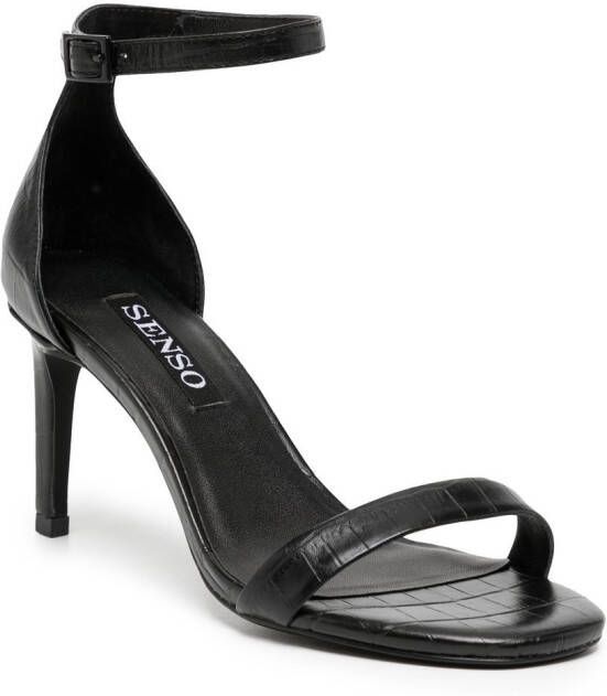 Senso Quelle 111 leather sandals Black