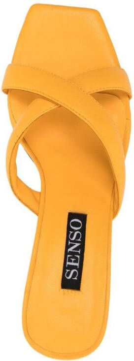 Senso Quipe I 60mm crossover sandals Orange
