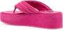 Senso Reese platform leather flip-flops Pink - Thumbnail 3