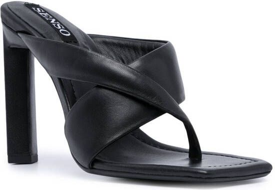 Senso Sofie I leather sandals Black