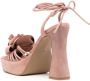 Senso Taya 135mm suede sandals Pink - Thumbnail 3