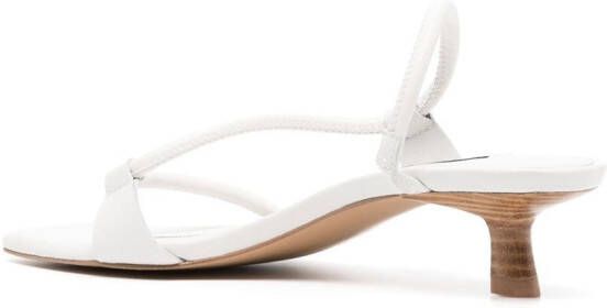 Senso Teyana kitten heel sandals White