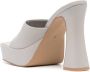 Senso Tillee 135mm leather mules Grey - Thumbnail 3
