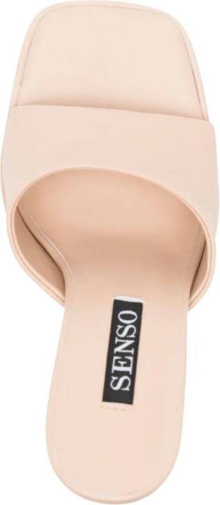 Senso Tillee 135mm leather mules Neutrals