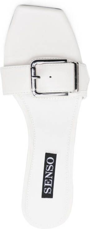 Senso Tommie buckle-detail sandals White