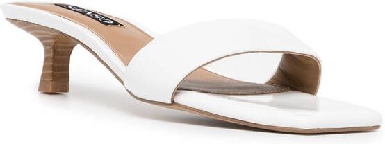 Senso Trina I leather sandals White