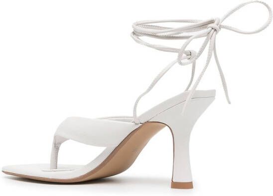 Senso Ultima 80mm flip-flop sandals White