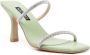 Senso Umber I 90mm leather sandals Silver - Thumbnail 2