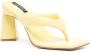Senso Vale open-toe 90mm sandals Yellow - Thumbnail 2