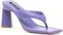 Senso Vale square-toe 85mm sandals Purple - Thumbnail 2