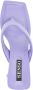 Senso Vale square-toe 85mm sandals Purple - Thumbnail 4