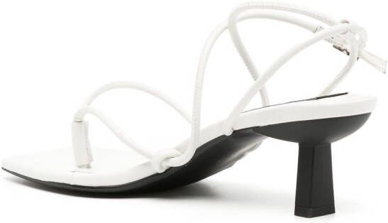 Senso Wella open-toe 60mm sandals White