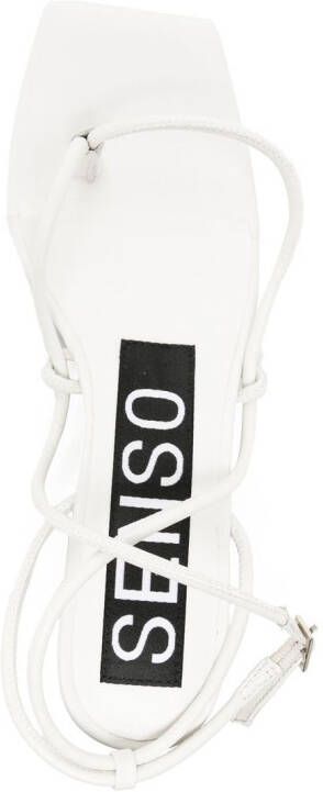 Senso Wella open-toe 60mm sandals White