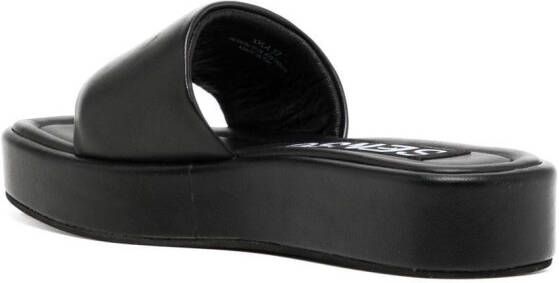 Senso Xyla leather sandals Black