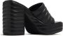Senso Yvonne 110mm leather mules Black - Thumbnail 3