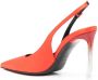 Sergio Rossi 110mm heeled pumps Orange - Thumbnail 3