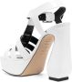 Sergio Rossi 130mm leather sandals White - Thumbnail 3