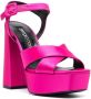 Sergio Rossi 130mm open-toe satin sandals Pink - Thumbnail 2