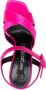 Sergio Rossi 130mm open-toe satin sandals Pink - Thumbnail 4
