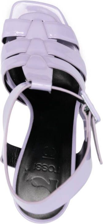 Sergio Rossi 135mm open-toe sandals Purple
