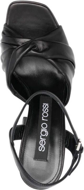 Sergio Rossi 135mm platform-sole sandals Black
