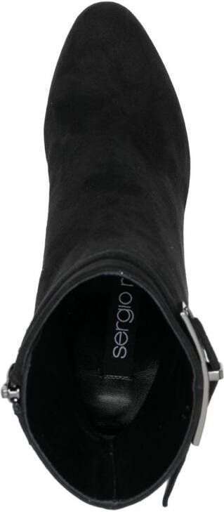 Sergio Rossi 150mm leather boots Black