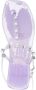 Sergio Rossi 15mm crystal-embellished open-toe sandals Purple - Thumbnail 4