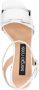 Sergio Rossi 55mm plaque-detail sandals White - Thumbnail 4