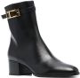 Sergio Rossi 65mm buckle-detail heeled boots Black - Thumbnail 2