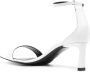 Sergio Rossi Liya 70mm patent leather sandals White - Thumbnail 3