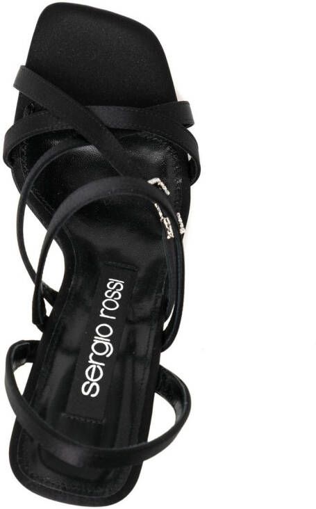 Sergio Rossi 90mm Mini Prince strappy sandals Black