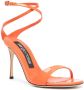 Sergio Rossi 95mm open-toe sandals Orange - Thumbnail 2