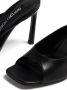 Sergio Rossi 95mm square-toe mules Black - Thumbnail 2