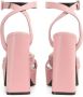 Sergio Rossi Akida leather platform sandals Pink - Thumbnail 3