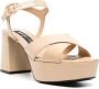 Sergio Rossi Alicia 85mm patent leather sandals Neutrals - Thumbnail 2