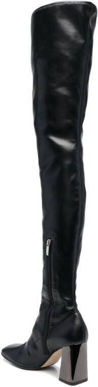 Sergio Rossi Alivia over-the-knee length boots Black
