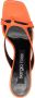Sergio Rossi Aracne 95mm slip-on sandals Orange - Thumbnail 4